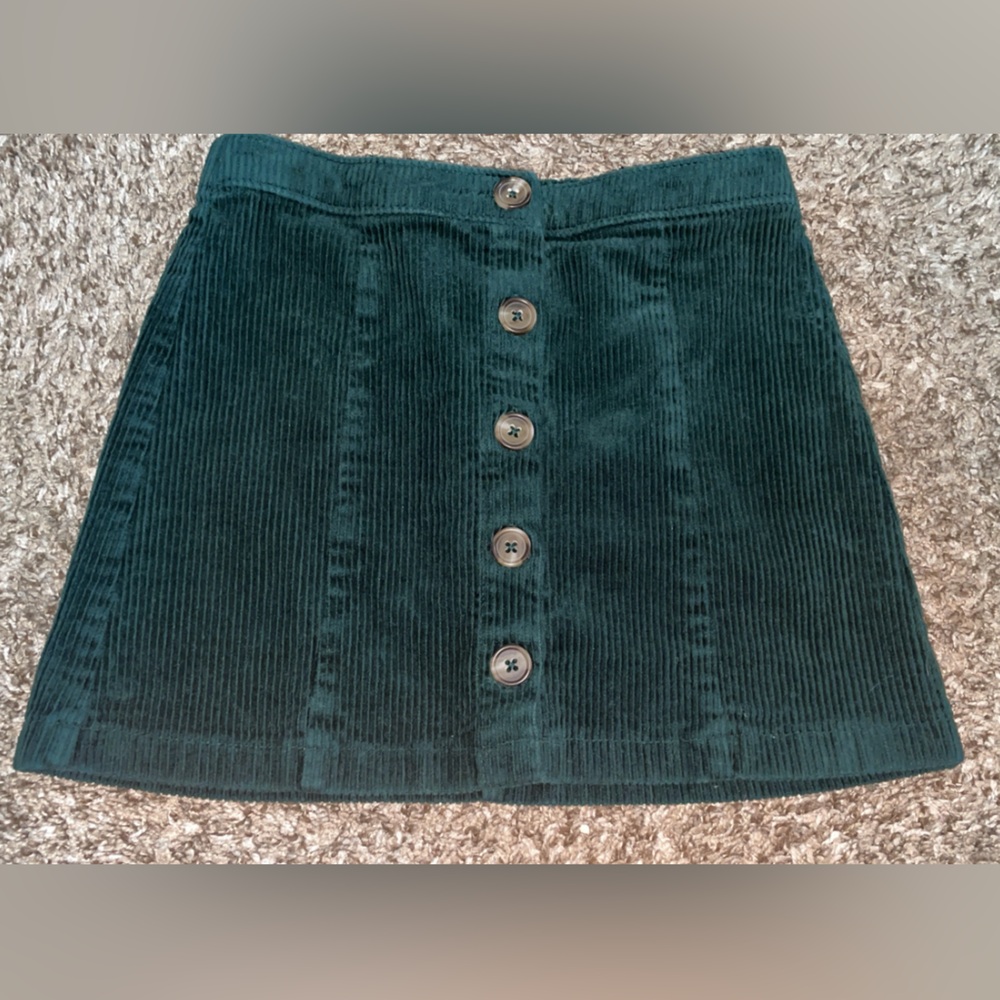 Forever21 girls button down skirt